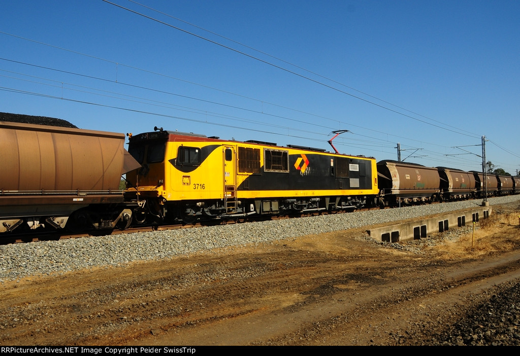 Coal dust and container in Australia 